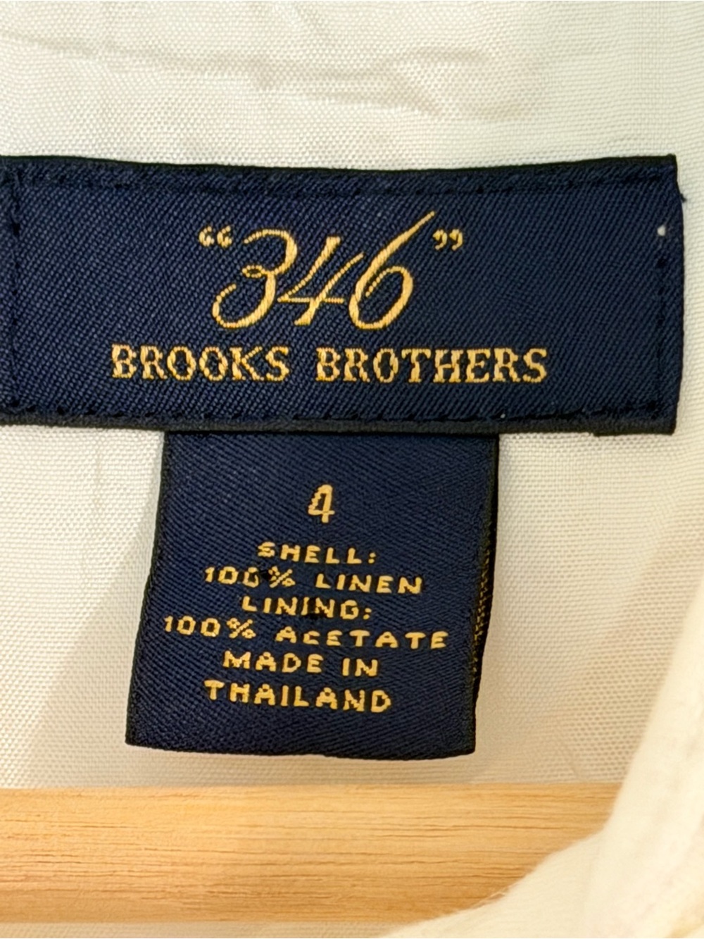 Brooks Brothers linen sleeveless collared shirt dress - Picture 5 of 8